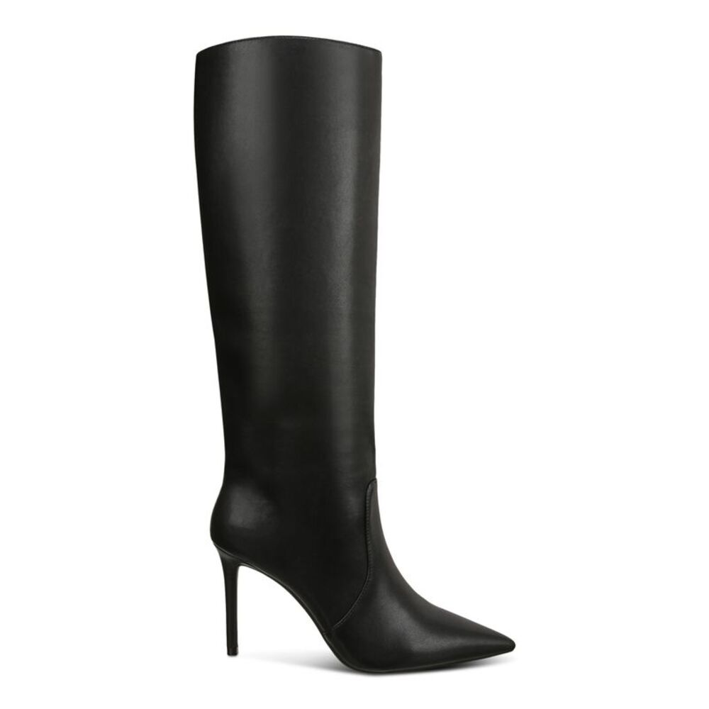INC Womens Black Stovepipe Fit Goring Havannah Pointed Toe Stiletto Boots 9.5 M - Picture 3 of 4